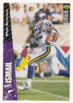 Qadry Ismail Minnesota Vikings 1996 Upper Deck Collector's Choice NFL #124